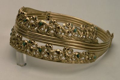 Hinged Neck Ring in the Animal Style, Sarmatian, 1st Century AD by Unbekannt Unbekannt